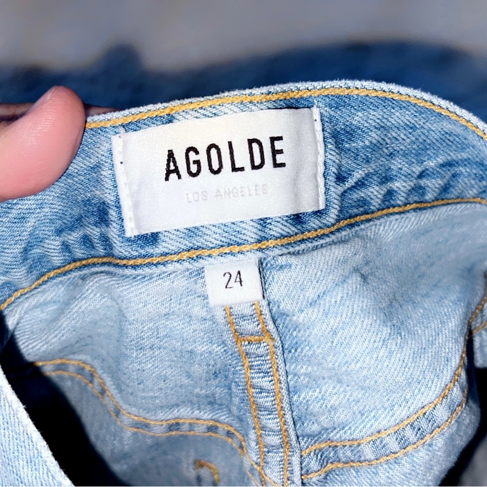 🆕AGOLDE Riley High Rise Straight Crop Jean - Picture 9 of 10